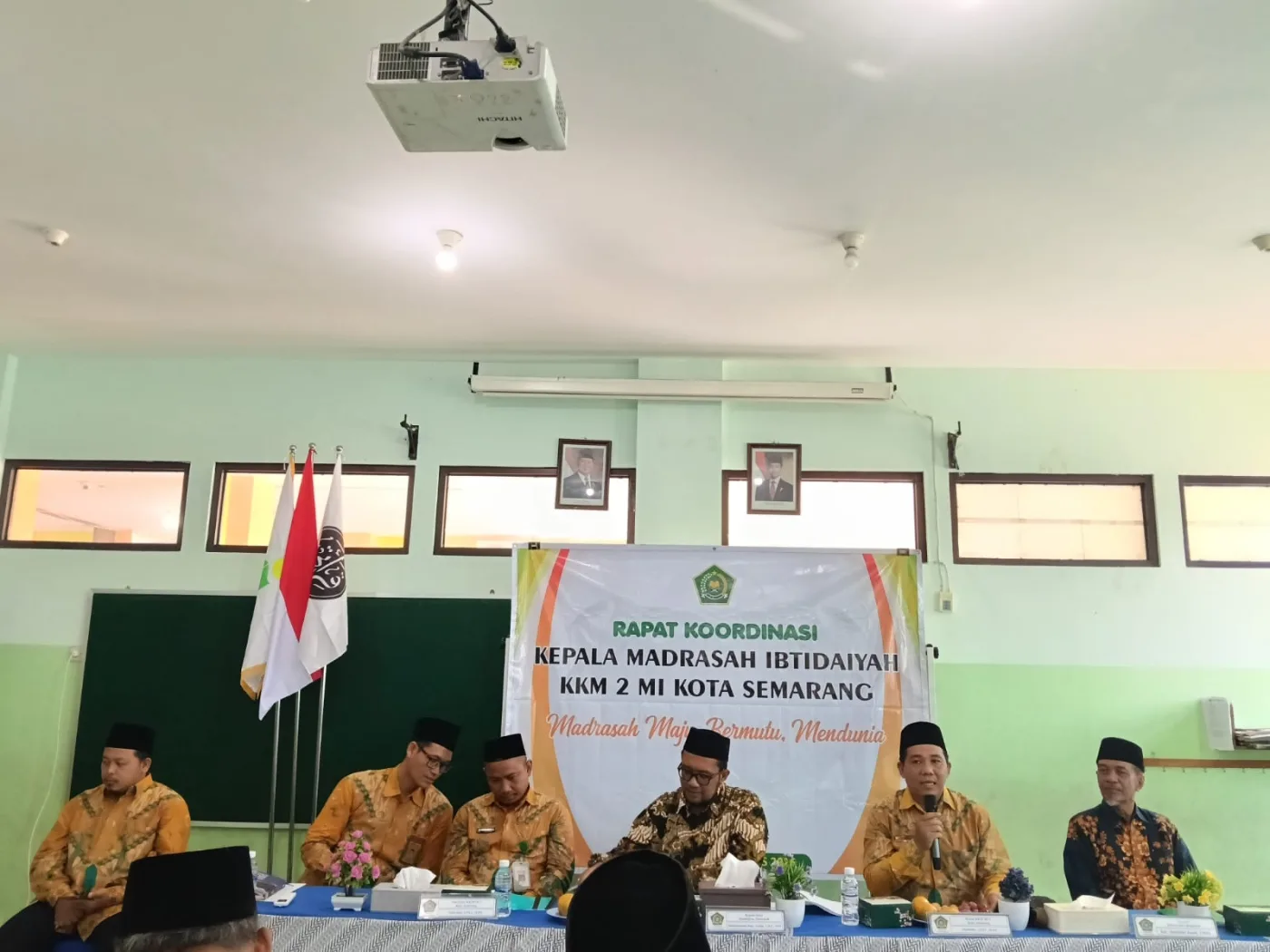 Perkuat Sinergi dan Kualitas Pendidikan, KKM 2 MI Kota Semarang Gelar Rapat Koordinasi dan Ngobrol Bareng Kasi Penma